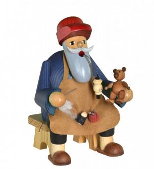 KWO Räuchermann Teddymacher sitzend 