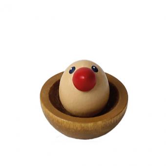 Miniaturendrechslerei Uhlig Hühnerei und Hahn Nesthäkchen 