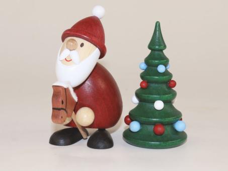Paul Ullrich Weihnachtsmann mit Steckenpferd 