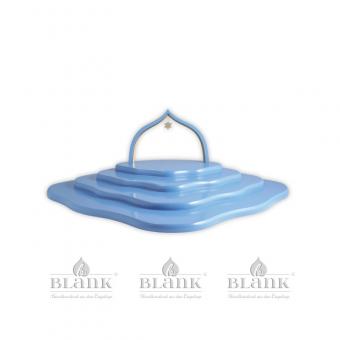 Blank Wolke mit Spitzbogen 4 Etagen farbig 